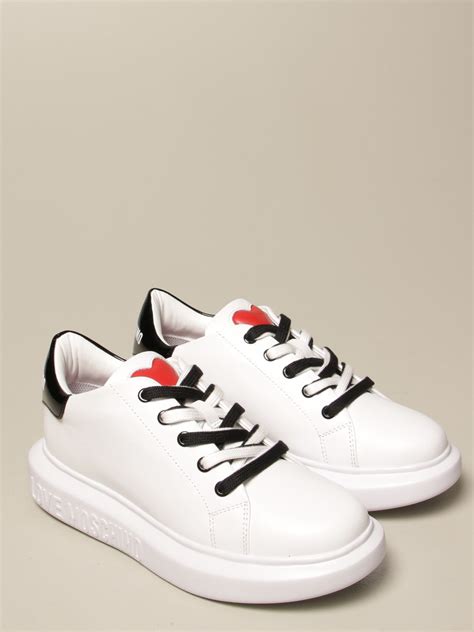 love moschino sneakers for women.